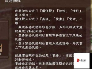 三国志13褒奖制度全解析，揭秘隐藏机制，畅享游戏新乐趣