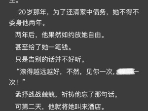 强取 1v1 贰拾：一场惊心动魄的情感博弈与争夺