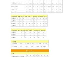 欧洲尺码日本尺码专线美国T：探索多元时尚尺码的奇妙之旅