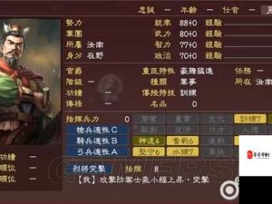 三国志13智慧嘴炮无赖战术 征服天下全攻略