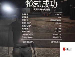 GTAOL PC版抢劫模式新手入门攻略及资源管理技巧