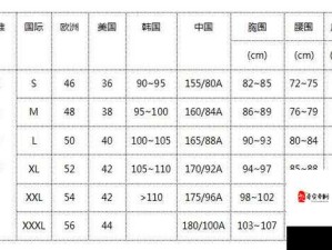 欧码 XL 是亚洲码 L 还是 XL 之探讨