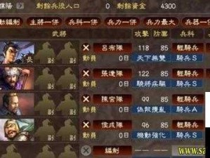 三国志13平庸武将强化攻略与玩法心得分享