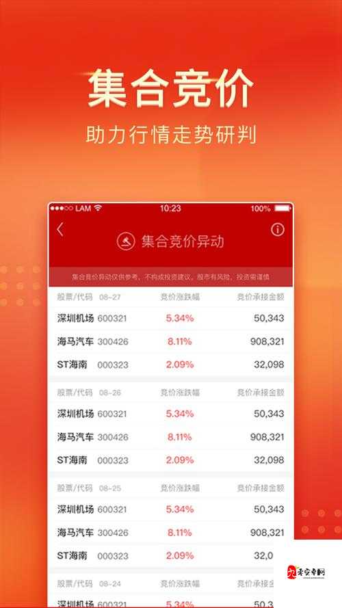 免费行情站 app 页面下载广告：便捷开启投资之旅